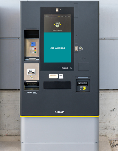 Ladedorf Screens Parkticketautomaten